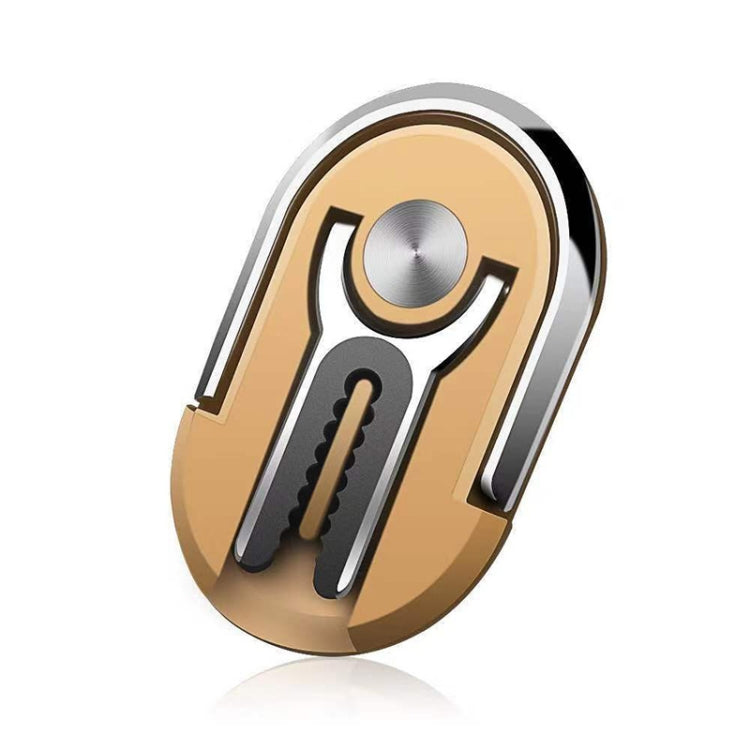 3 PCS Creative Car Phone Holder Car Multi-Function Air Outlet Navigation Ring Bracket, Black, Red, Blue, Golden, Silver