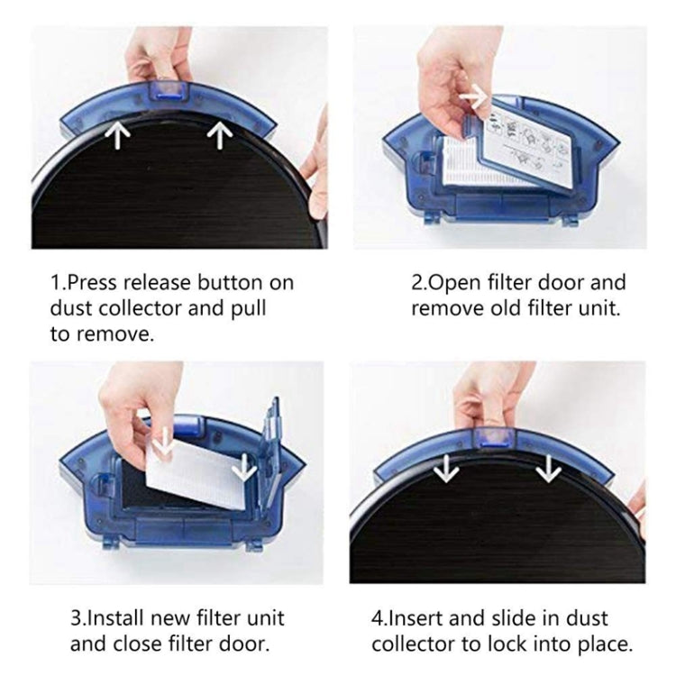11 In 1 Sweeping Machine Main Brush Filter Accessories For Eufy RoboVac 11S/15T/30/30C/15C/12/35C