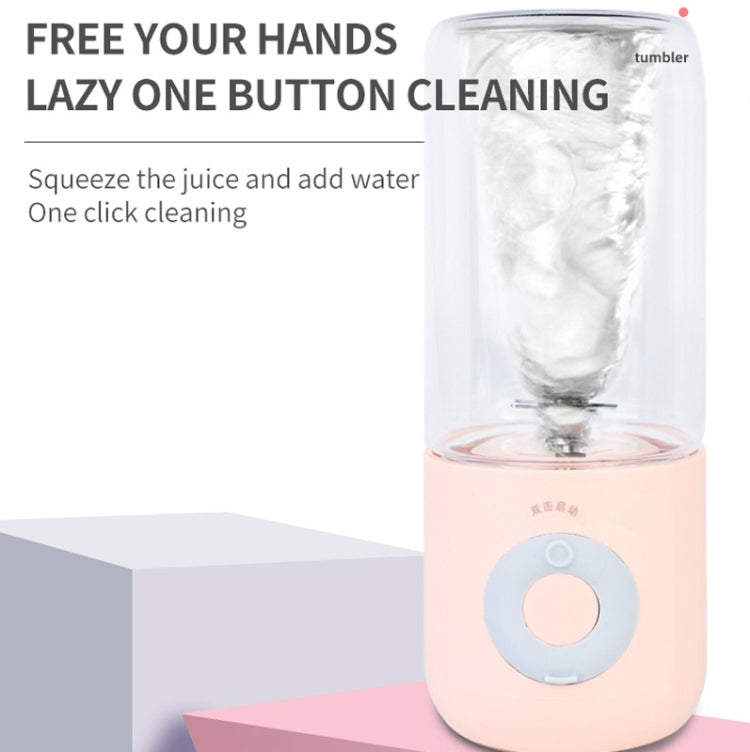 Mini Portable Usb Juice Machine Multi-Function Electric Charging Household Juicer, White, Green, Pink