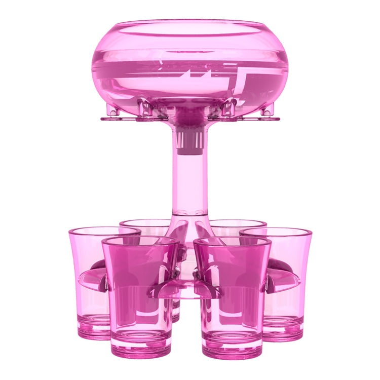 6 Shot Glass Dispenser And Holder Automatic Diversion Pourer