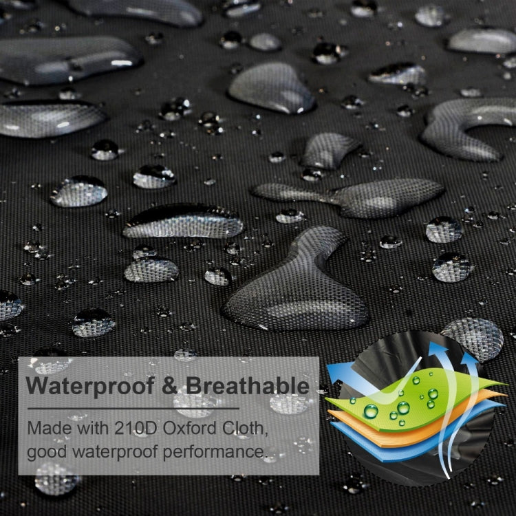 210D Waterproof Boat Cover Speedboat Towed Fishing V-Shaped Boat Cover Rain And Sun Protection Cover, 11-13FT 420x270cm, 14-16FT 530x290cm, 17-19FT 600x310cm, 20-22FT 700x320cm