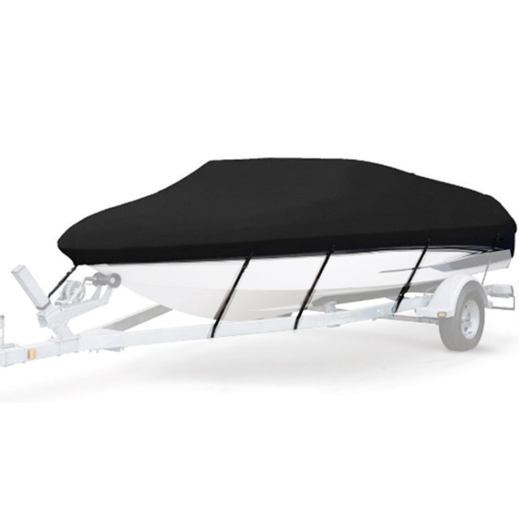 210D Waterproof Boat Cover Speedboat Towed Fishing V-Shaped Boat Cover Rain And Sun Protection Cover, 11-13FT 420x270cm, 14-16FT 530x290cm, 17-19FT 600x310cm, 20-22FT 700x320cm
