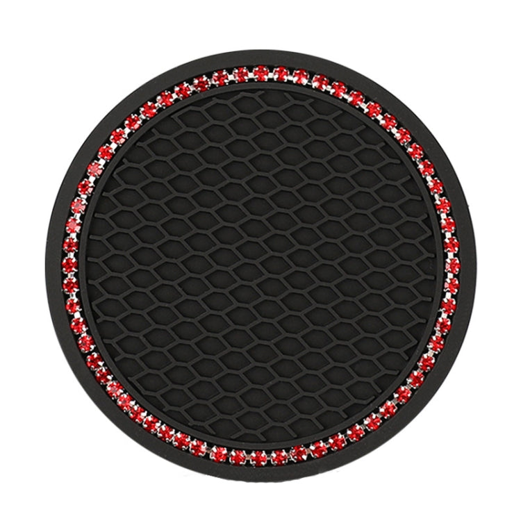 Car Universal Diamond Honeycomb Water Coaster Car Anti-Slip Mat