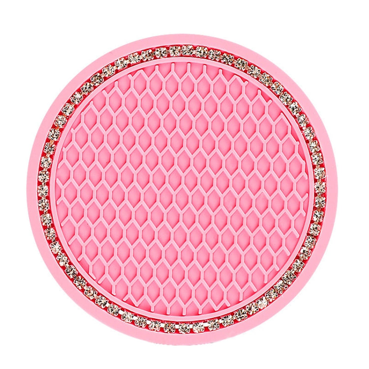 Car Universal Diamond Honeycomb Water Coaster Car Anti-Slip Mat