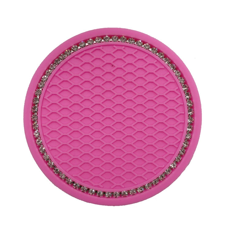Car Universal Diamond Honeycomb Water Coaster Car Anti-Slip Mat