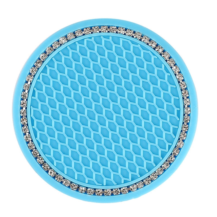 Car Universal Diamond Honeycomb Water Coaster Car Anti-Slip Mat