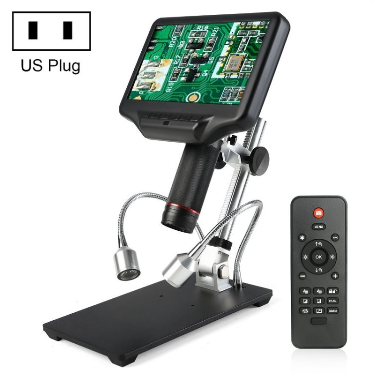 7 Inch 3D Digital Microscope Industrial Overhaul, Watch And Jewelry Appraiser, EU Plug, US Plug