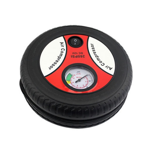 DC12V 12A Car Portable Air Pump Electric Car Tire Pump, Specification:, 16-cylinder Small Motor, 19-cylinder Large Motor, 25-cylinder Tire Inflatable Pump