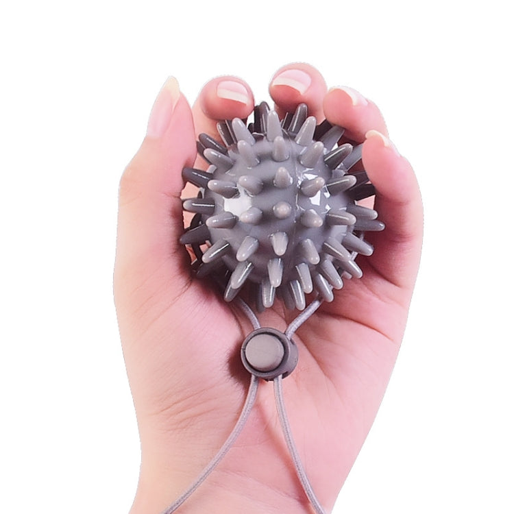 TPR-Griffball Rehabilitation Hemiplegie Schlaganfall Massage Fingerball, Spezifikation: Vier Finger, vier Finger, zwei Finger, 6 cm (Gelb), 6,5 cm 20 Pfund (Hellblau), 6 cm mit Seil (Hellblau), 5,5 cm mit Seil (Grau)