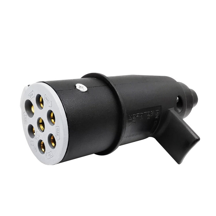 VP270ES 24V 7P Socket Trailer Signal Transmission Connector EU Plug, VP270ES