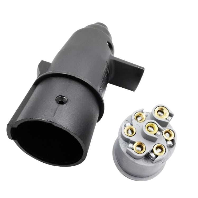 VP270ES 24V 7P Socket Trailer Signal Transmission Connector EU Plug, VP270ES