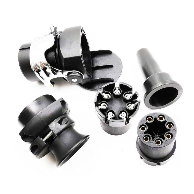 VP270H 7P 24V ABS / EBS Semi-Trailer Trailer Plug Socket Truck Connector, VP270H
