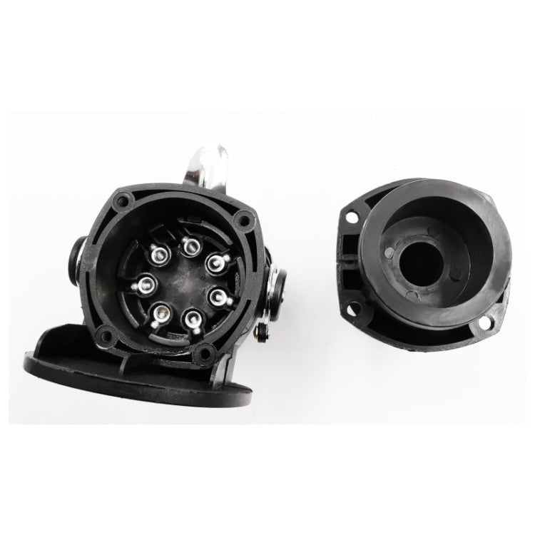 VP270H 7P 24V ABS / EBS Semi-Trailer Trailer Plug Socket Truck Connector, VP270H