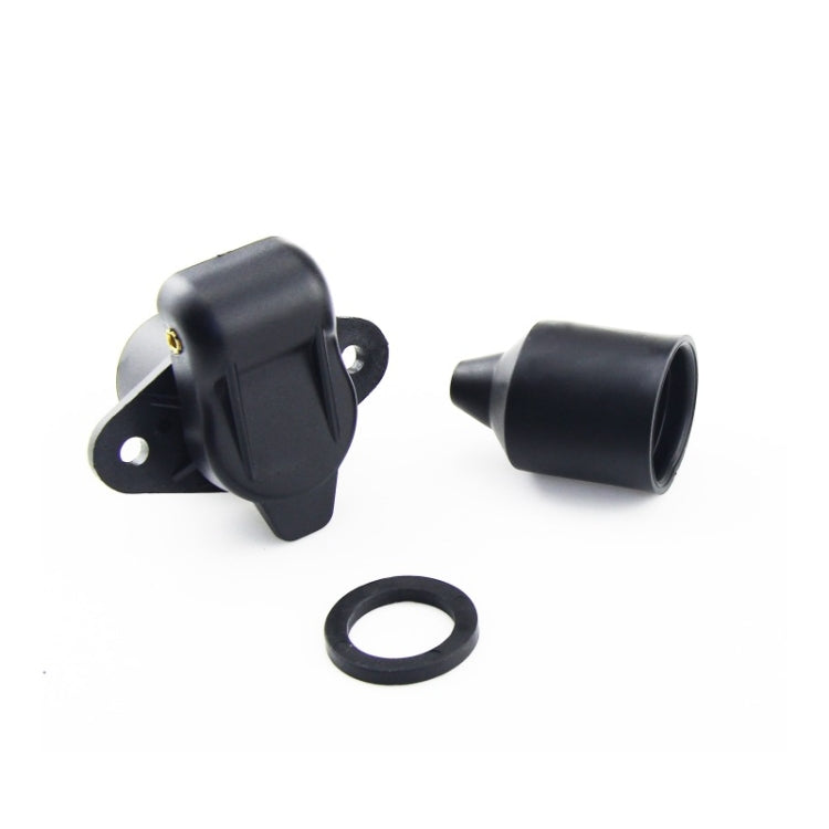 2 PCS VS130E 3P 12V PVC Trailer Connector Socket EU Plug, VS130E