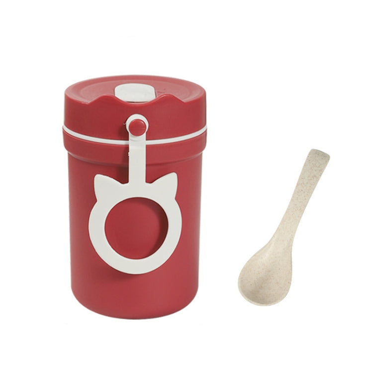 Portable Handle Breakfast Cup Porridge Cup Suitable For Microwave Oven, Style: