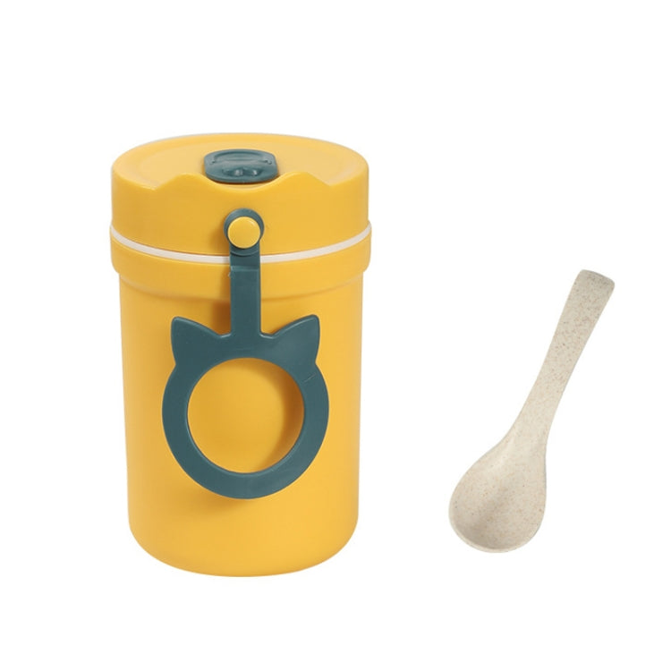 Portable Handle Breakfast Cup Porridge Cup Suitable For Microwave Oven, Style: