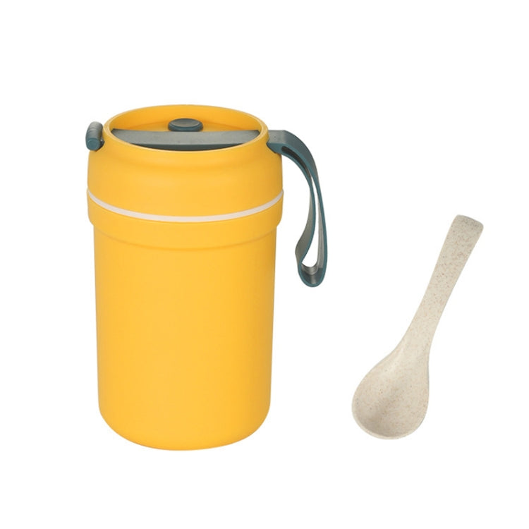 Portable Handle Breakfast Cup Porridge Cup Suitable For Microwave Oven, Style: