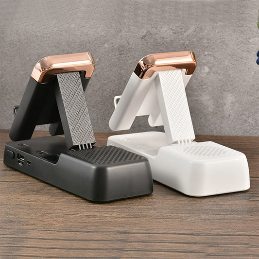 Multifunctional Desktop Stand For Mobile Phone And Tablet With Bluetooth Speaker