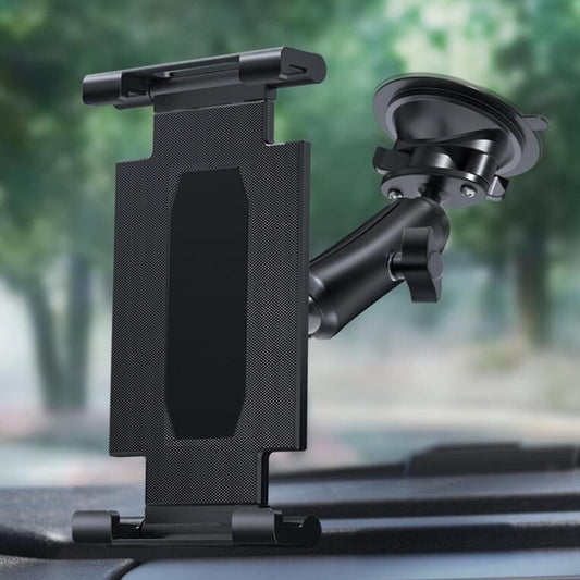 Support de téléphone portable de voiture à ventouse pour bus et camion, clip arrière plat pliable