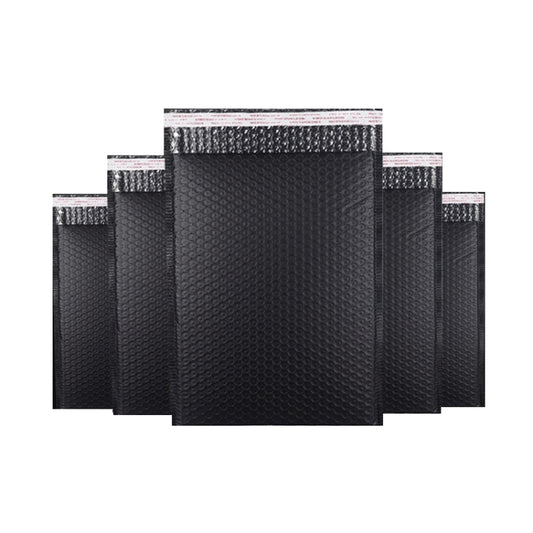 100 PCS Black Co-Extrusion Film Bubble Bag Logistics Packaging Shockproof Express Bag 15x20+4cm, 11x15+4cm, 13x15+4cm, 13x18+4cm, 15x19+4cm, 15x20+4cm