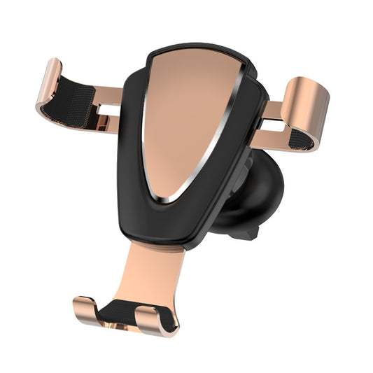 Support de téléphone portable multifonction avec sortie d'air pour voiture, cadre de navigation, argent spatial, or tyran, rouge agréable, gris foncé
