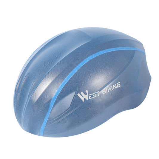 WEST BIKING YP0708080 Couvre-casque de vélo de route VTT coupe-vent, anti-poussière, réfléchissant, imperméable, WEST BIKING YP0708080(Gris Foncé), WEST BIKING YP0708080(Bleu)