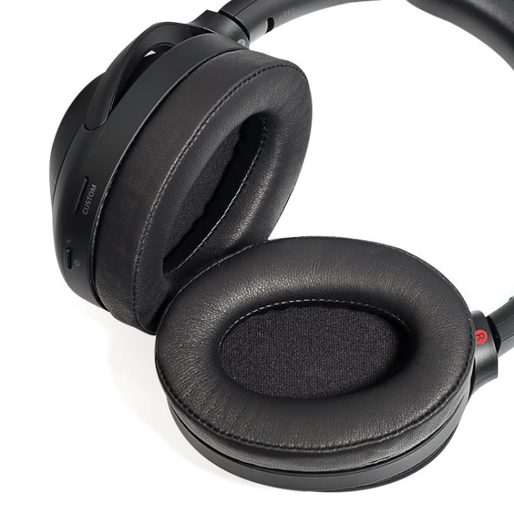2 Stk. Headset Komfortabler Schwammbezug Für Sony WH-1000xm2/xm3/xm4, (1000X / 1000XM2)Beige Protein Mit Kartenschnalle, (1000X / 1000XM2)Schwarz Lammfell, (1000X / 1000XM2)Champagnergold Lammfell, (1000XM3)Schwarz Protein Mit Kartenschnalle...