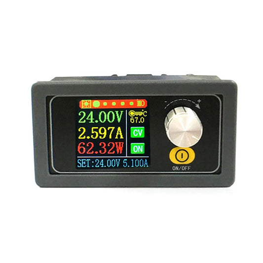 Colorful Screen DC 6.0-36V to 0.6-36V 5A Step Down Stabilized Power Supply Constant Voltage Current Buck Power Converter Power Supply Adjustable Module, SK3580