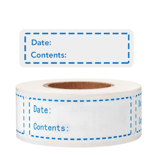 10 Rolls Food Refrigerated Storage Safety Date Marking Label Tearable Sticker, F-66, F-67