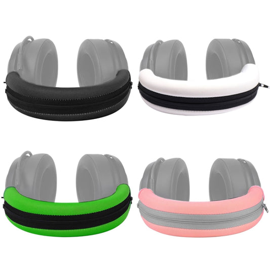 2 STÜCK Headset-Schwammgehäuse für Razer V2, Kopfband-Schutzhülle (Schwarz), Kopfband-Schutzhülle (Weiß), Kopfband-Schutzhülle (Grün), Kopfband-Schutzhülle (Pink), Rund (Schwarz), Rund (Schwarz-Grünes Netz), Ellipse (Schwarz)