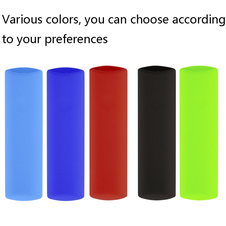 2 PCS Y19 Remote Control Silicone Protective Cover for Alexa Voice Remote Lite / Fire TV Stick Lite, Black, Red, Blue, Night Light Blue, Luminous Green