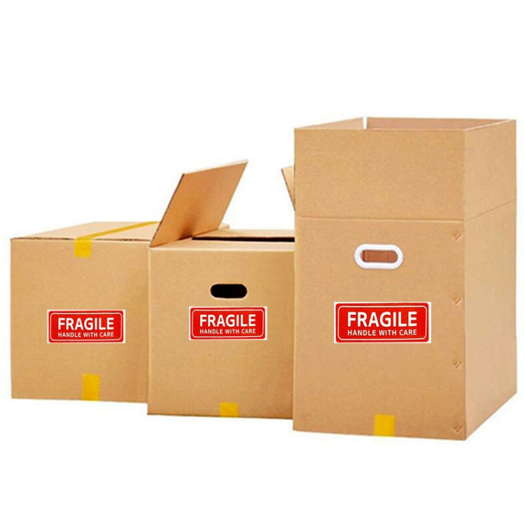 Handle Fragile Warning Stickers Carefully, F40