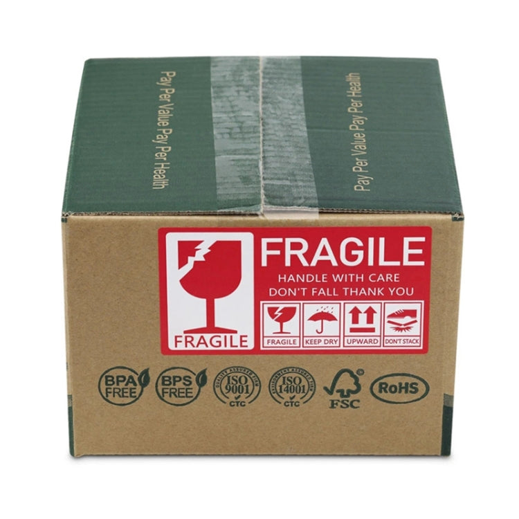 Fragile Goods Label Express Carton Warning Sticker Handle Careful Stickers, F41