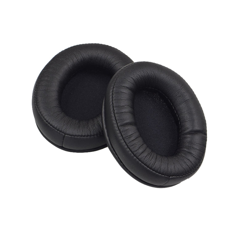 2 PCS Headset Sponge Cover Ear Pad Leather Case For Kingston Cloud Silver II, Colour: Black, Black, Black Splicing, White Splicing, Grid, Lambskin Black, Lambskin White