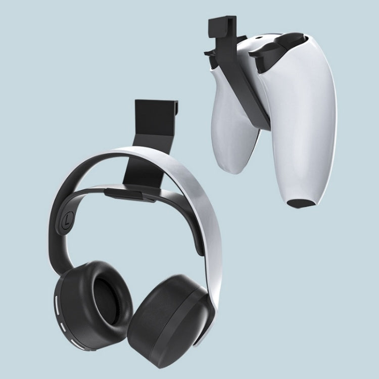 3 Pairs Headphone Handle External Side-Mounted Storage Rack For PS5