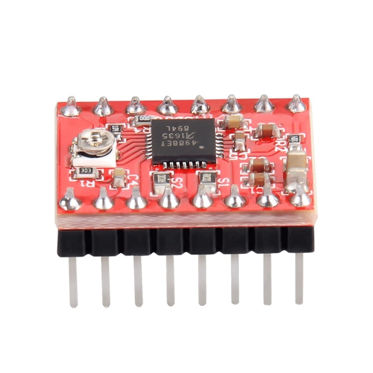 2 PCS HW-134A A4988 Red Board Stepper Motor Driver Module Heat Sink for 3D Printer, A4988