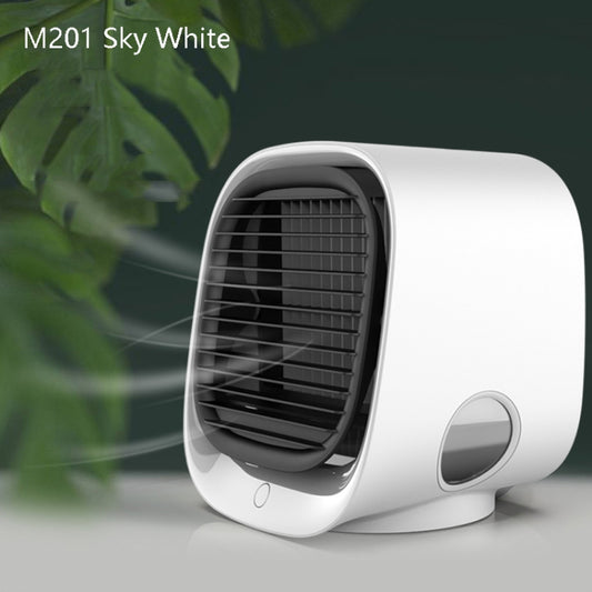 Ventilateur de refroidissement de bureau Ventilateur de climatisation d'air froid portable USB, M201 Blanc Ciel, M201 Rose Cerise, M302 Rose Fille