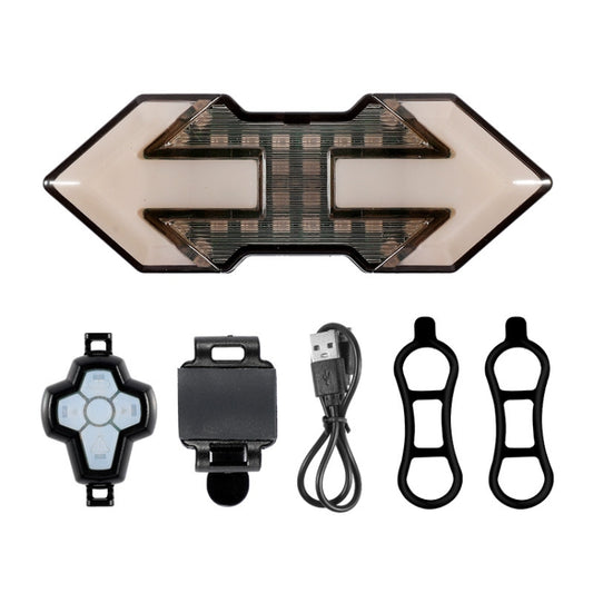 Feu arrière de vélo télécommandé WEST BIKING YP0701299, feu d'avertissement de conduite de nuit, YP0701299