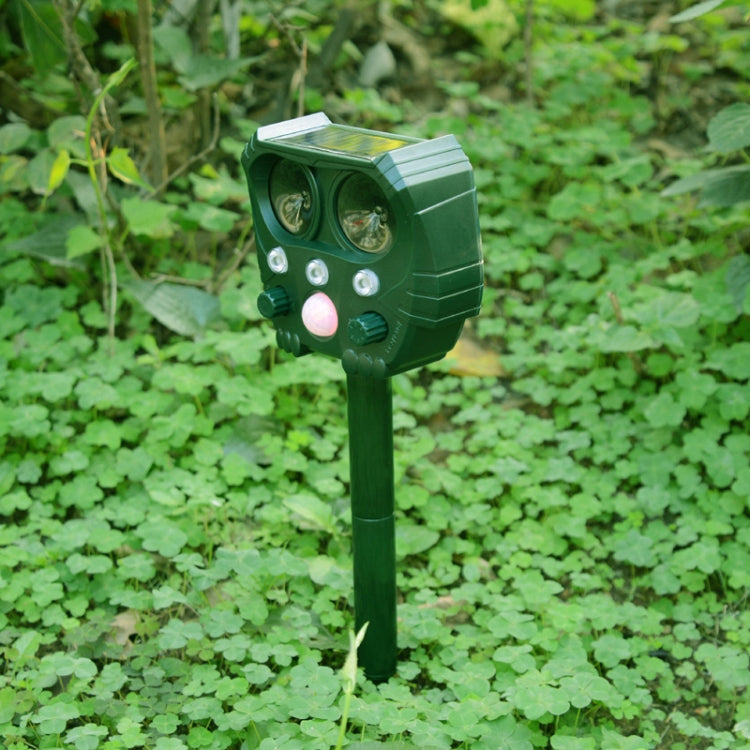 USB Solar Ultrasonic Outdoor Insect Repellent And Mouse Repellent