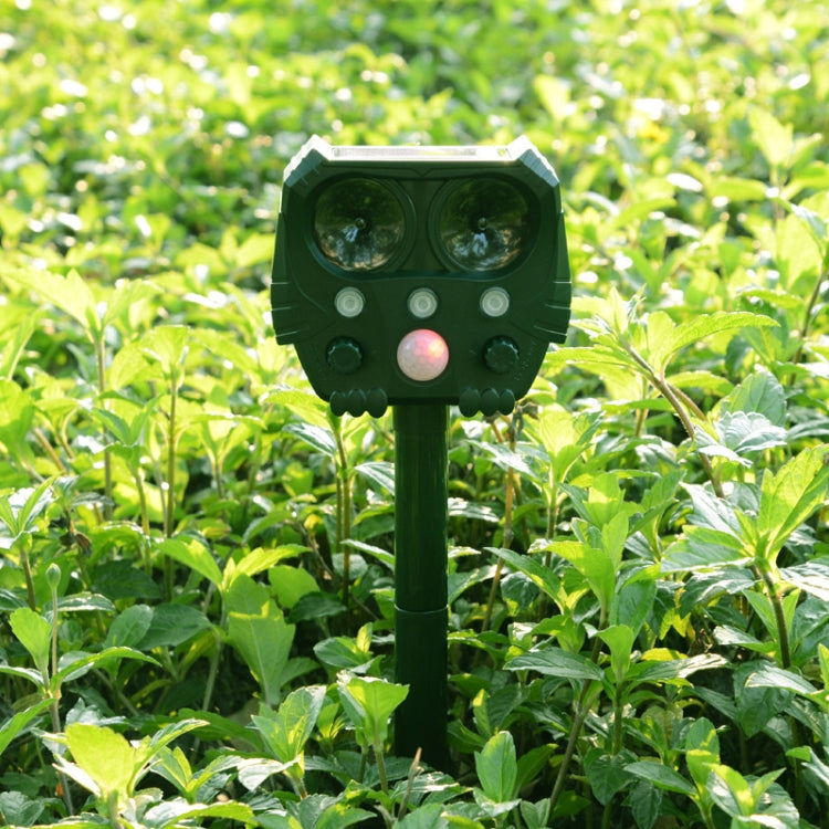 USB Solar Ultrasonic Outdoor Insect Repellent And Mouse Repellent