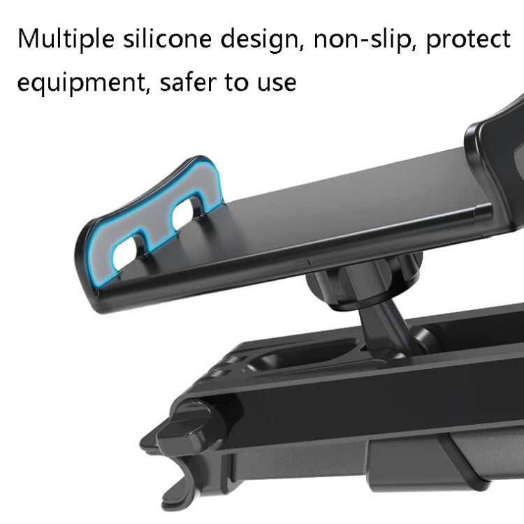 Car Seat Telescopic Bracket Car Rear Pillow Mobile Phone Bracket, 06 Upgrade Version Black, 06 Upgrade Version Red