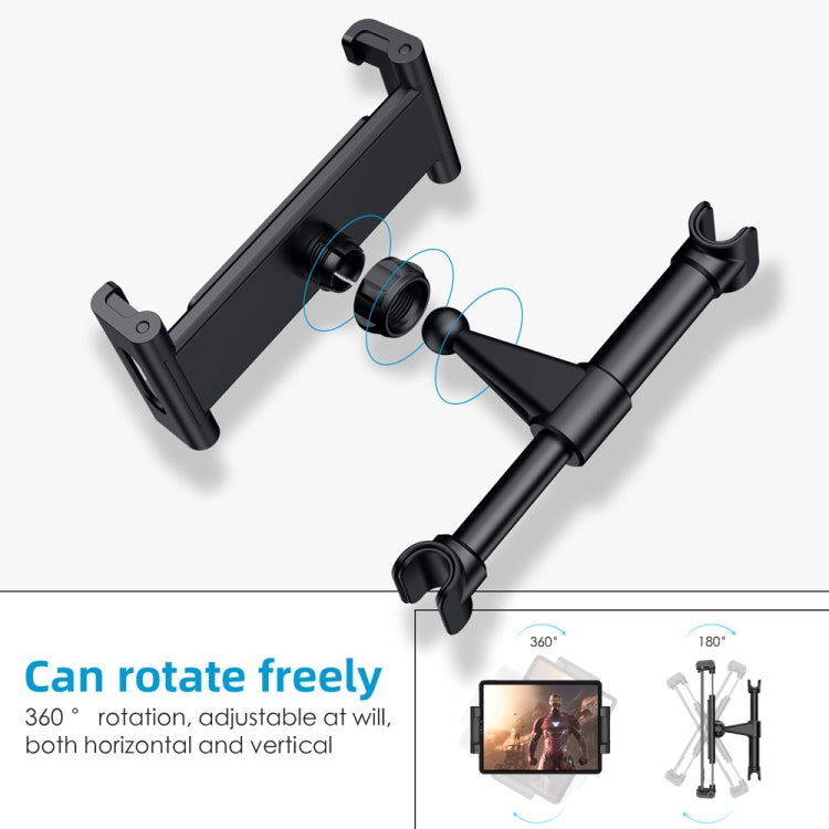 Car Seat Telescopic Bracket Car Rear Pillow Mobile Phone Bracket, 06 Upgrade Version Black, 06 Upgrade Version Red