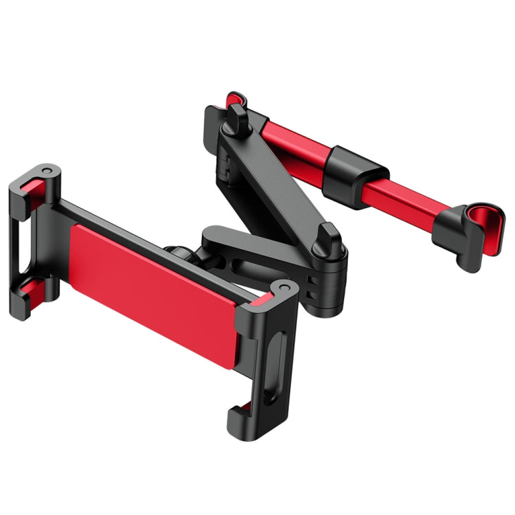 Car Seat Telescopic Bracket Car Rear Pillow Mobile Phone Bracket, 06 Upgrade Version Black, 06 Upgrade Version Red