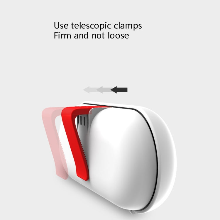 Car Glasses Case Multi-Function Automobile Inner Visor Storage Card, Back Single Snap Black, Back Single Snap White