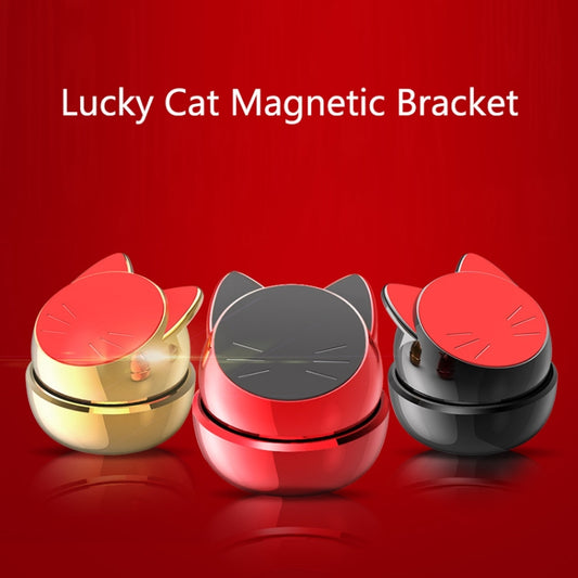 Multifunctional Magnetic Sticking Type Mobile Phone Car Holder, Black, Colorful Red, White