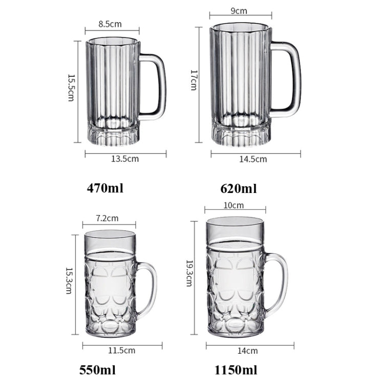 Acrylic Beer Glass KTV Bar Beer Glass