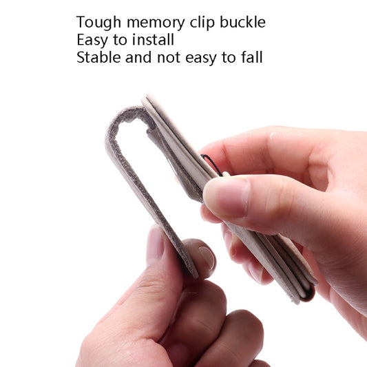 538 Car Glasses Clip Car Sun Visor Card Storage Clip, Black, Red, Gray, Beige, Brown