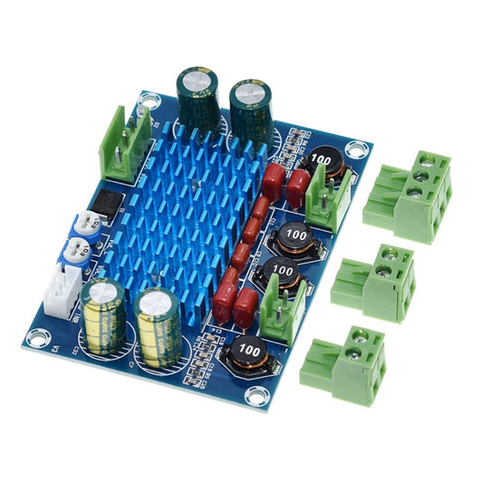 HW-447 High Power Digital Power Amplifier Board TPA3116D2 Chassis Dedicated Plug-in 5-28V Output 120W