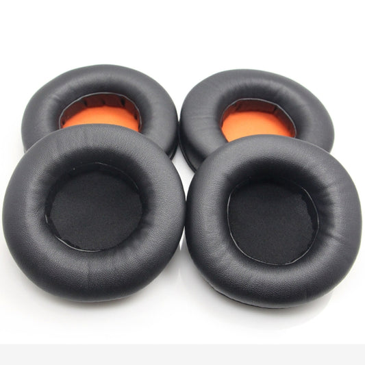 1 Pair Thicken Sponge Headset Set 90mm Earmuffs For Kraken 7.1 V2 Pro, Black, Orange
