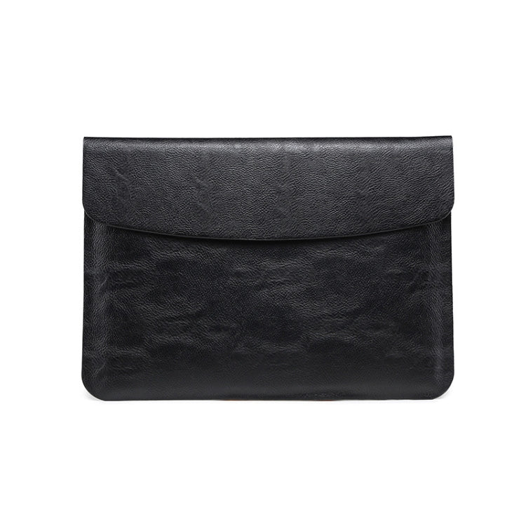 Horizontal Litchi Texture Laptop Bag Liner Bag For MacBook, 11 Inch A1370 / 1465, 12 Inch A1534, 13.3 Inch A1502 / 1425/1466/1369, 15.4 Inch A1398, 13 Inch A1708 / 1706/1989 / A2337 / A2338, 15 Inch A1707 / 1990, Pro 16 Inch A2141